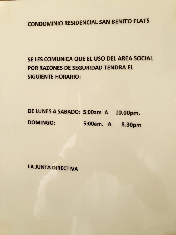 Apartament San Benito Flats Wifi 50Mg - 4 Huespedes - Parqueos San Salvador Zewnętrze zdjęcie